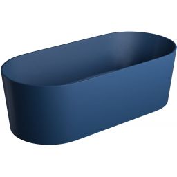 Omnires Ovo M+ wanna wolnostojąca 160x75 cm owalna midnight blue OVOWWMB