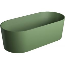 Omnires Ovo M+ wanna wolnostojąca 160x75 cm owalna olive OVOWWOL