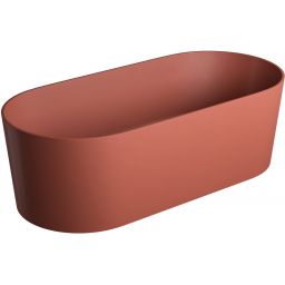 Omnires Ovo M+ wanna wolnostojąca 160x75 cm owalna terracotta OVOWWTE