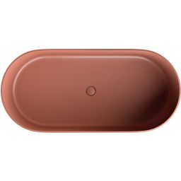 Omnires Ovo M+ wanna wolnostojąca 160x75 cm owalna terracotta OVOWWTE