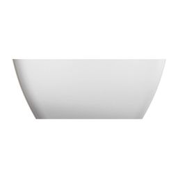 Omnires Marble + Parma wanna wolnostojąca 159x70 cm biała PARMAWWBP