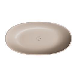 Omnires Shell M+ wanna wolnostojąca 148x75 cm owalna  dune beige mat SHELL148WWDB