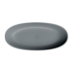 Omnires Shell M+ wanna wolnostojąca 175x78 cm owalna ash grey SHELL175WWAG