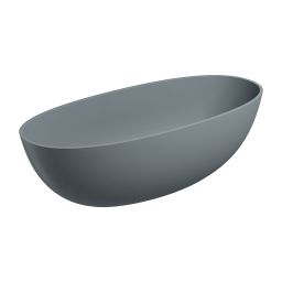 Omnires Shell M+ wanna wolnostojąca 175x78 cm owalna ash grey SHELL175WWAG