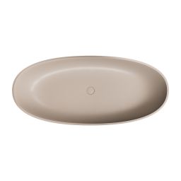 Omnires Shell M+ wanna wolnostojąca 175x78 cm owalna dune beige mat SHELL175WWDB