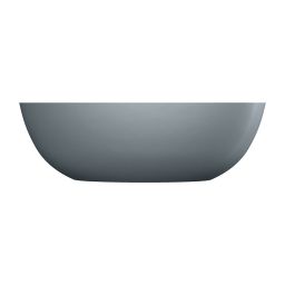 Omnires Shell M+ wanna wolnostojąca 160x75 cm owalna ash grey SHELLWWAG