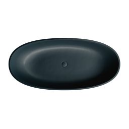 Omnires Shell M+ wanna wolnostojąca 160x75 cm owalna black lava SHELLWWBLV