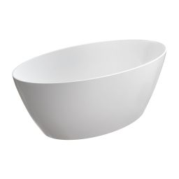 Omnires M+ Siena wanna wolnostojąca 161x81 cm biały połysk SIENAWWBP