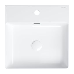 Omnires Garland umywalka 42x43 cm prostokątna nablatowa biała GARLAND420BP