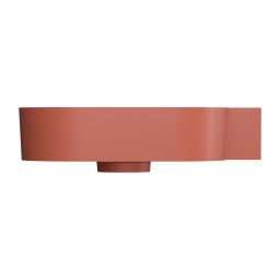 Omnires Ovo M+ umywalka 55x38 cm owalna nablatowa terracotta mat OVO555UWPTE