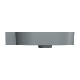 Omnires Ovo M+ umywalka 64x44 cm narożna ścienna-nablatowa ash grey mat OVO645UWLAG