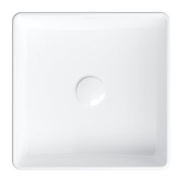 Omnires Pasadena umywalka 36x36 cm kwadratowa nablatowa biała PASADENA360BP