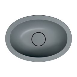 Omnires Shell M+ umywalka podblatowa ash grey mat SHELL380UPAG