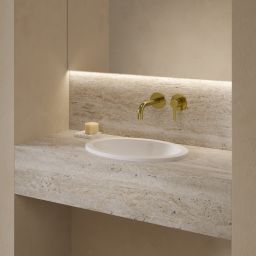 Omnires Shell M+ umywalka podblatowa biały mat SHELL380UPBM