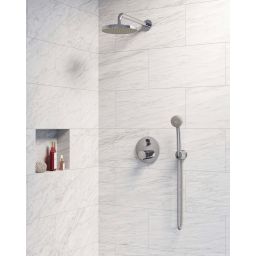 Oras Bluebox zestaw prysznicowy podtynkowy bateria termostatyczna z deszczownicą i kompletem natryskowym chrom 2090