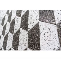 Oset Onil płytka ścienno-podłogowa 24x20 cm biała-czarna-szara-mix kolorów