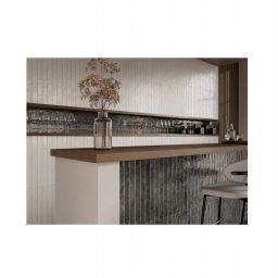 Oset Menorca dekor ścienno-podłogowy 50x5 cm czarna