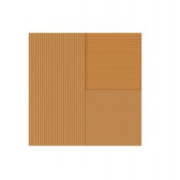 Peronda Harmony Lins Pumpkin płytka ścienna 20x20 cm pomarańczowa