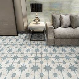 Peronda Star płytka ścienno-podłogowa 45x45 cm beżowa-niebieska