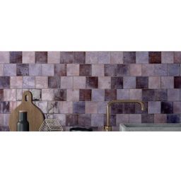 Peronda Harmony płytka ścienna 10x10 cm fioletowa