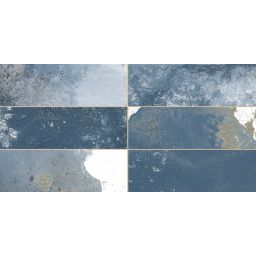 Peronda Fs Tradition Brick Blue płytka ścienna 20x40 cm