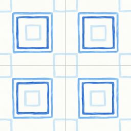 Peronda Duomo Laguna Square płytka ścienno-podłogowa 45,2x45,2 cm mix kolorów mat