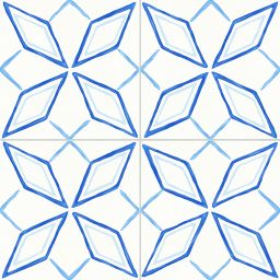 Peronda Duomo Laguna Star płytka ścienno-podłogowa 45,2x45,2 cm mix kolorów mat