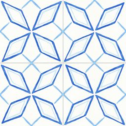 Peronda Duomo Laguna Star płytka ścienno-podłogowa 45,2x45,2 cm mix kolorów mat