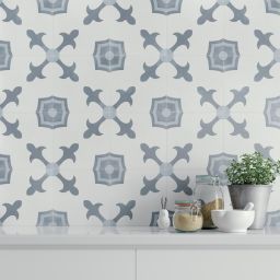 Peronda Harmony Havana White Herald płytka ścienno-podłogowa 22,3x22,3 cm