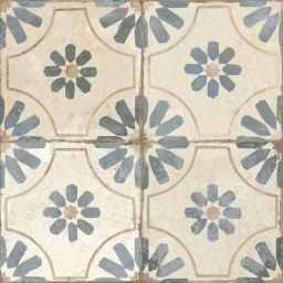 Peronda Fs Blume płytka podłogowa 45x45 cm niebieska