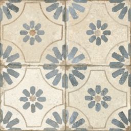 Peronda Fs Blume płytka podłogowa 45x45 cm niebieska