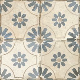 Peronda Fs Blume płytka podłogowa 45x45 cm niebieska