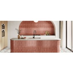 Peronda Harmony dekor ścienny 20x20 cm ceglasta-czerwona