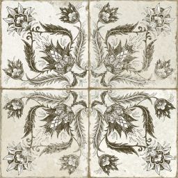 Peronda Fs płytka ścienno-podłogowa 45x45 cm beżowa-czarna-mix kolorów