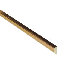 Profil Decor listwa do glazury 1x270 cm U-kształtna stal nierdzewna brązowy poler
