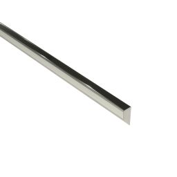 Profil Decor listwa do glazury 1x270 cm U-kształtna stal nierdzewna srebrny poler