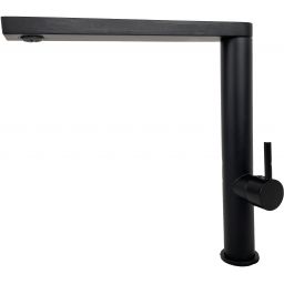 Pyramis Siros zlewozmywak z baterią czarny 070177802BT