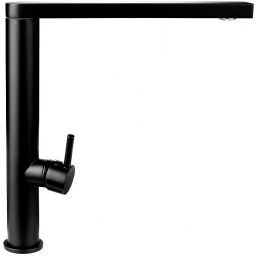 Pyramis Siros Black Edition zlewozmywak z baterią Trigono czarny 079822801BT