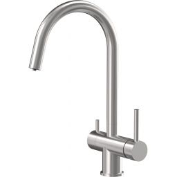 Quadron Caren bateria do filtra wody stojąca stal 3623512BS