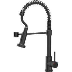 Quadron Salma New bateria kuchenna stojąca pure carbon 52137BLM