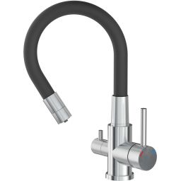 Quadron Agnes bateria kuchenna do filtra wody stojąca stal 52141BS