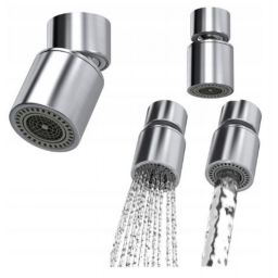 Quadron aerator do baterii M22 gwint zewnętrzny stalowy AER_3623500_BS