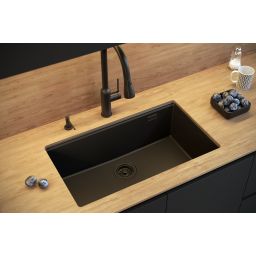 Quadron nakładka na odpływ pure carbon M1113-PVDBLM_OP