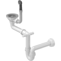 Quadron Save Space Power Colour odpływ zlewozmywakowy zatyczkowy 3 1/2