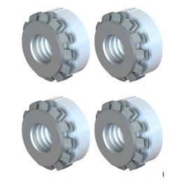 Quadron zestaw 4 wkładek KEEP-NUT do montażu zlewozmywaków podwieszanych w cienkim blacie 7070032_4_KN