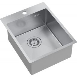 Quadron Russel 90 zlewozmywak stalowy 50x40 cm stal HB4050BS