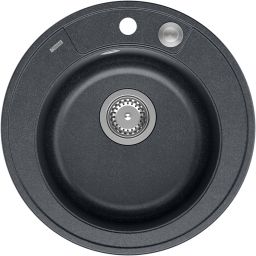 Quadron Morgan 210 zlewozmywak 51x51 cm GraniteQ pure carbon/stal HB8301U7-BS_P2O