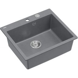 Quadron Morgan 110 zlewozmywak 57x50 cm GraniteQ silver stone HB8304U5-BS_P2O