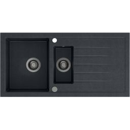 Quadron Bruce zlewozmywak GraniteQ 100x50 cm czarny HCQB9950CZK
