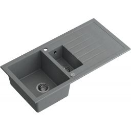 Quadron Bruce zlewozmywak GraniteQ 100x50 cm szary HCQB9950SZK